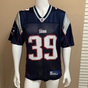 Reebok NFL Patriots #39 Maroney Football Jersey